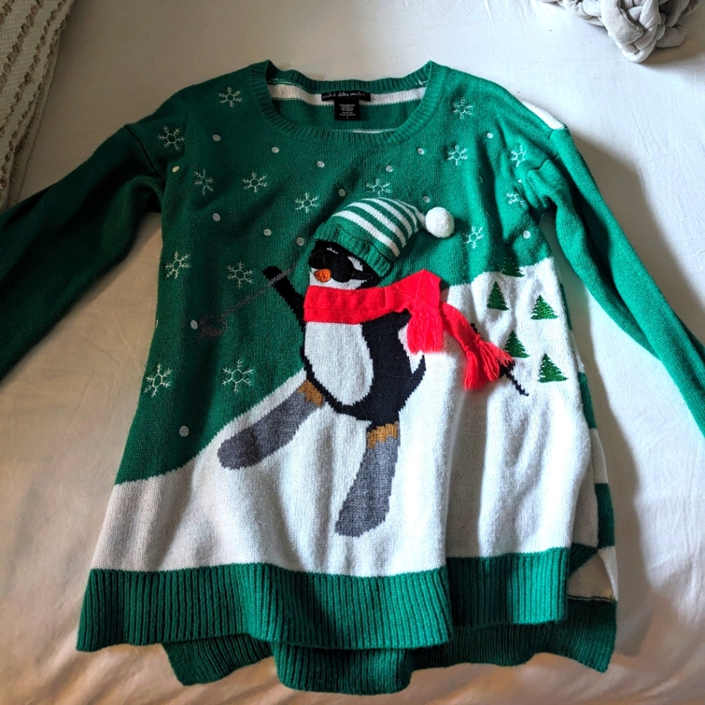 Christmas sweater, size L.